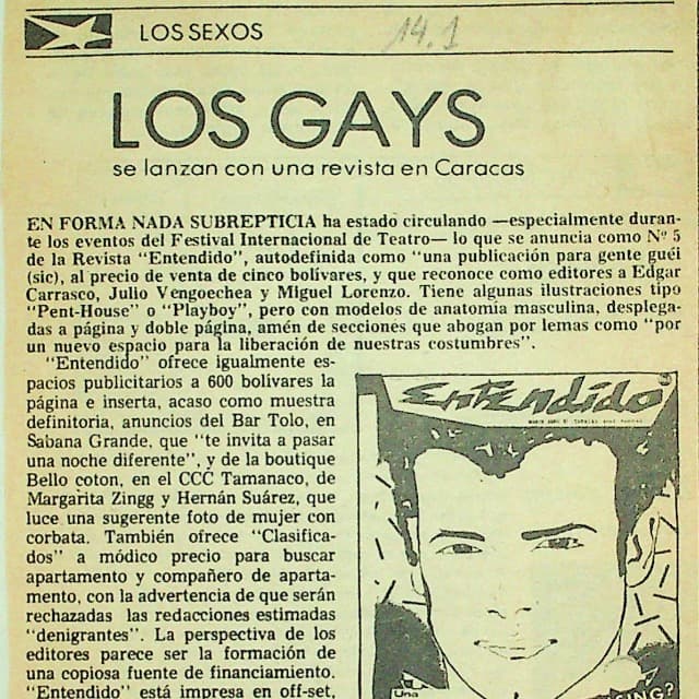 Hemeroteca Grupo Entendido 1980-1983