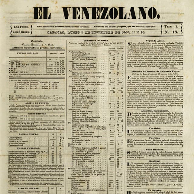 7 Diciembre 1840 N°18