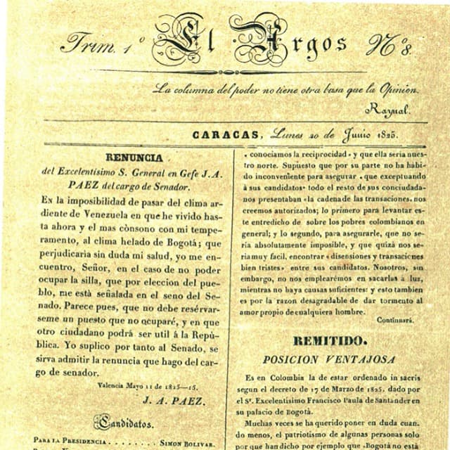 El Argos - 20 Junio 1825 N°8