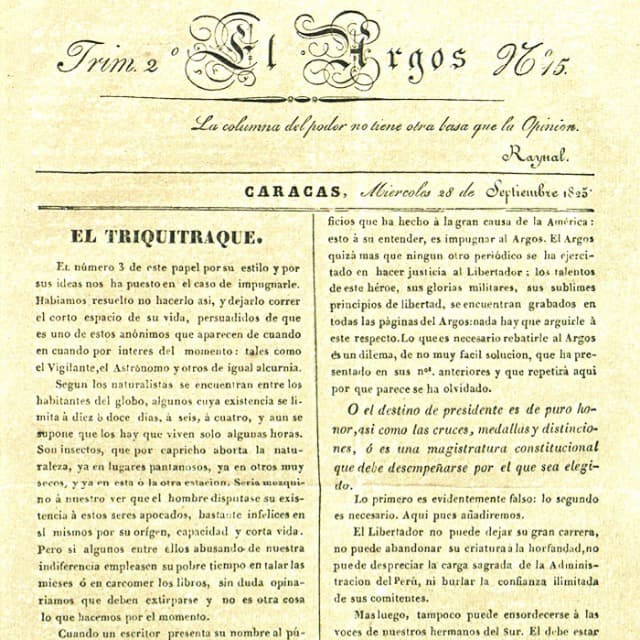 El Argos - 28 Septiembre 1825 N°15