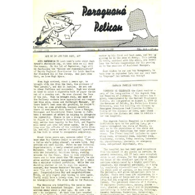 Pelicano de Paraguana - 30 Jul 1960