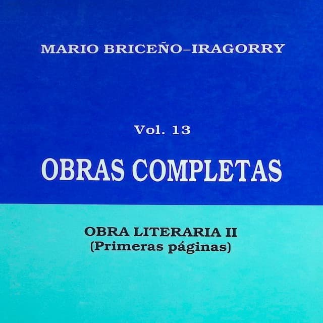 Obra literaria II (Primeras páginas)