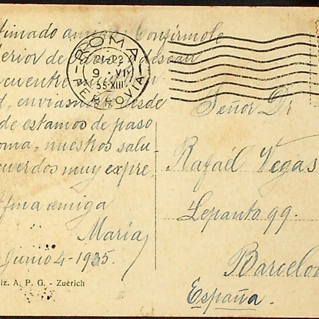 Archivo Rafael Vegas - 1935