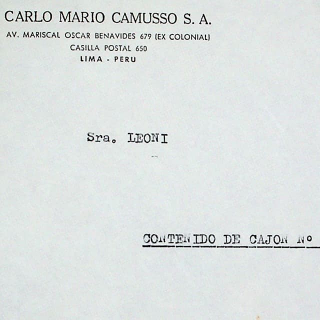 Cartas 1965