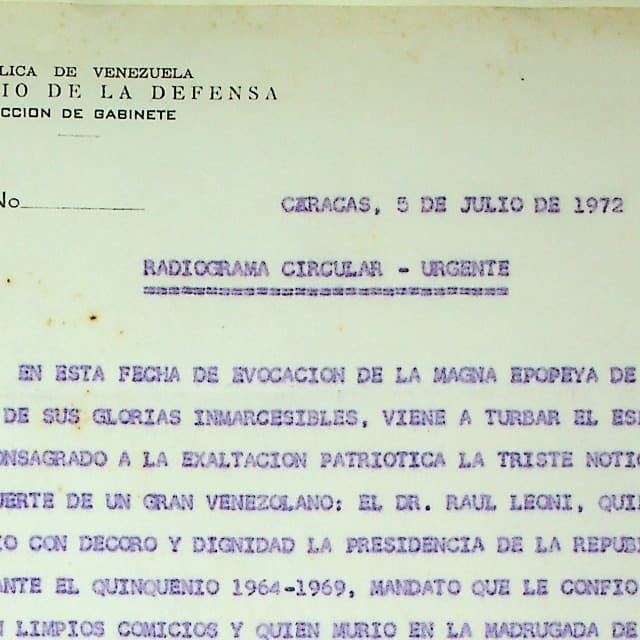 Telegramas 1972