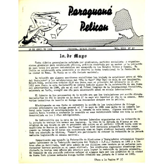 Pelicano de Paraguana - 29 Abr 1961