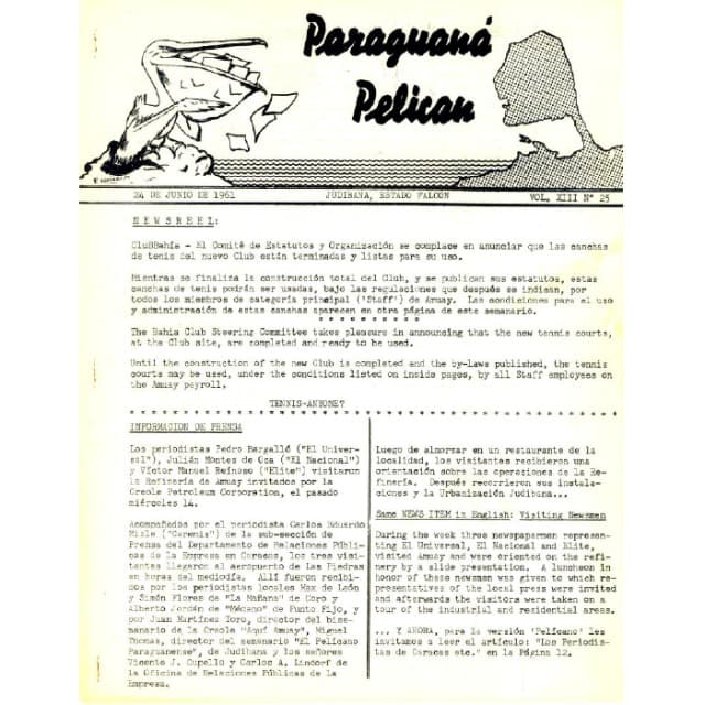 Pelicano de Paraguana - 24 Jun 1961