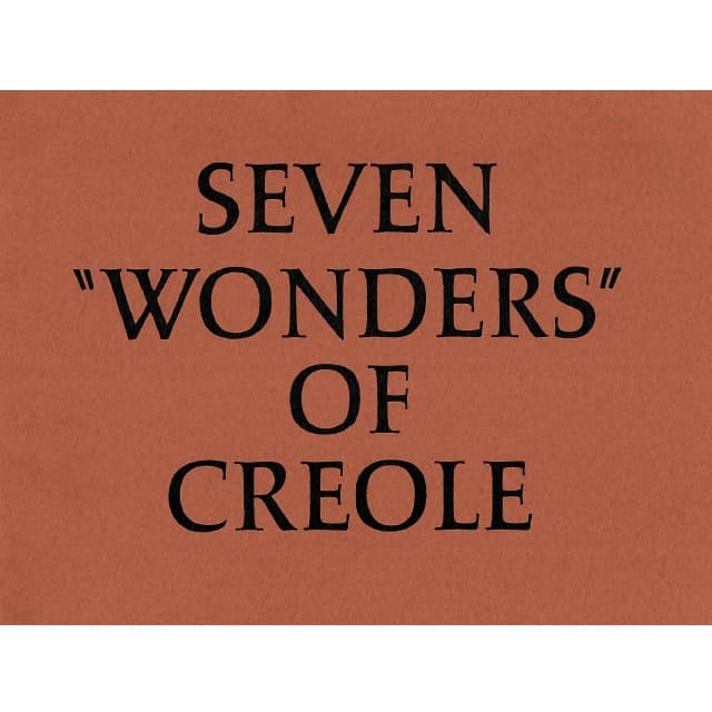 Seven Wonders of Creole