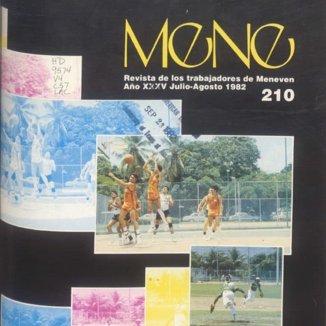 Mene-Revista de los trabajadores Julio-Agosto 1982