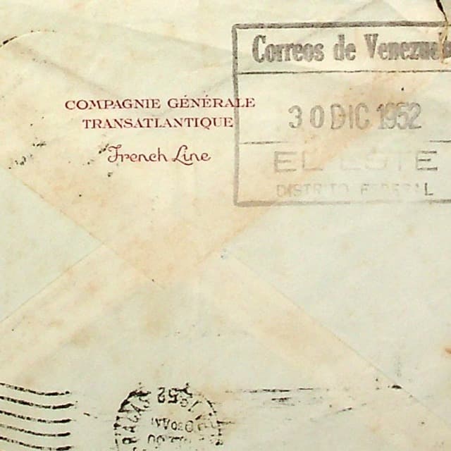 Archivo Rafael Vegas - 1952 Archivo Rafael Vegas - 1952