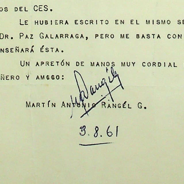 Cartas 1961 Cartas 1961
