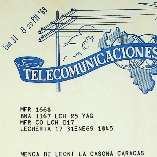 Telegramas 1969 Telegramas 1969