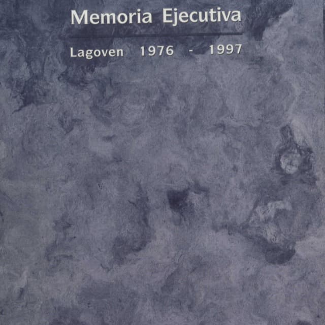 Memoria Ejecutiva Lagoven 1976-1997 Memoria Ejecutiva Lagoven 1976-1997